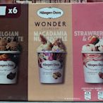 美兒小舖COSTCO好市多代購～Haagen-Dazs 哈根達斯 冰淇淋-6種口味(473mlx6入)