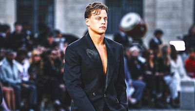 Joe Burrow, Justin Jefferson walk in Paris Fashion Week at Vogue World