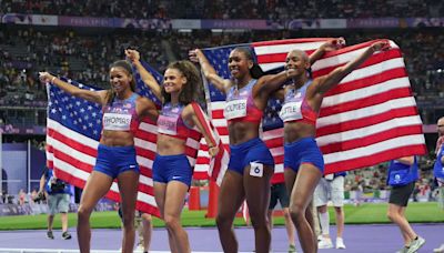 Charlotte-area teenager earns second Olympic medal with USA’s 4x400-meter relay team