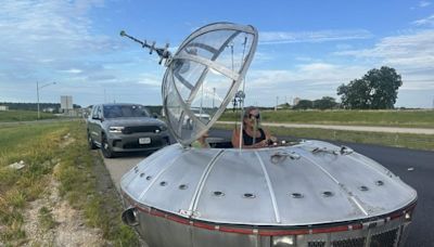 ‘Out of this world’: Space car pulled over on Missouri highway comes ‘in peace’