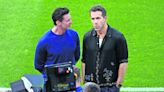 Hugh Jackman y Ryan Reynolds se reúnen en LA UEFA Euro 2024