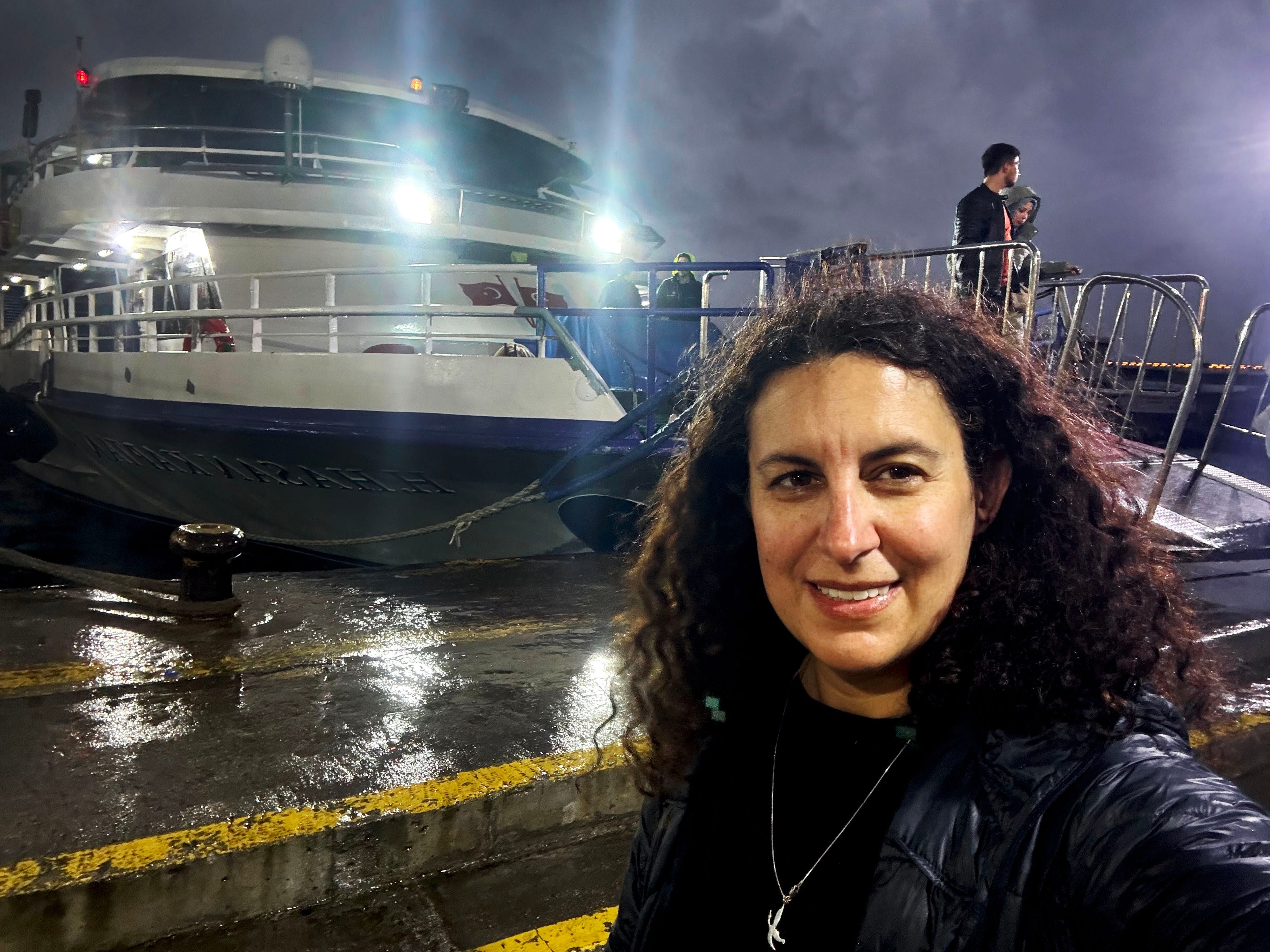 I took a 20-minute ferry ride from Europe to Asia for $1. I was shocked I didn't see more tourists on board.