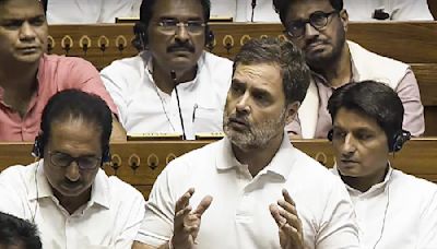 Hindus to NEET to Agniveer to Modi, what Rahul Gandhi said in fiery Parliament speech