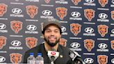 Bears QB Caleb Williams arrives at Halas Hall embracing enormous expectations