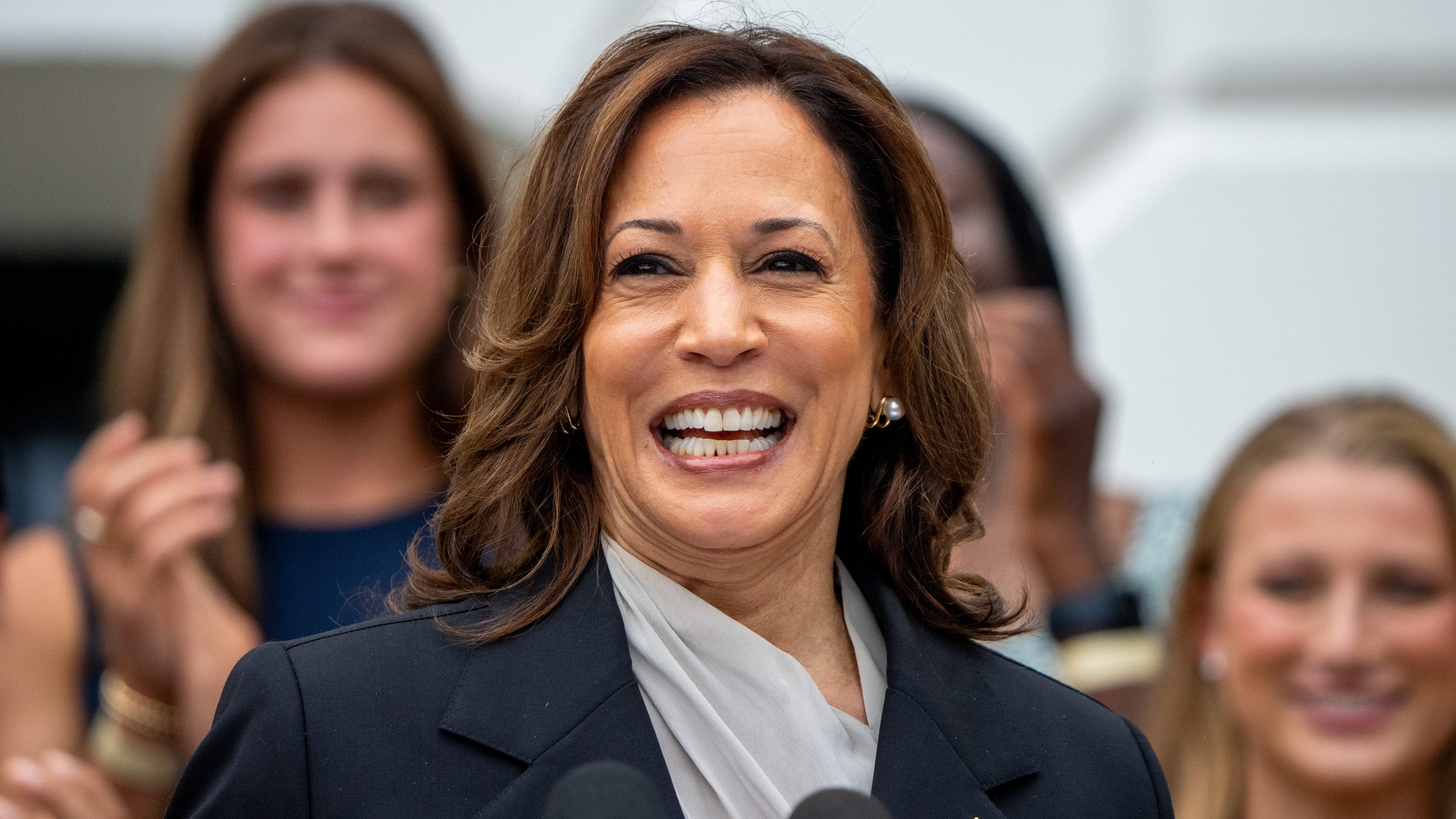 Celebrities back Kamala Harris for president after Joe Biden drops reelection bid