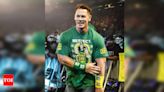 Fans play John Cena’s theme song on loudspeaker to get his attention while shooting his upcoming movie | WWE News - Times of India