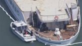 Boat sinking at California waterway, authorities containing fuel and oil spill - KYMA