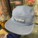 全新帶吊Supreme帽子 Wool Camp Cap Fw