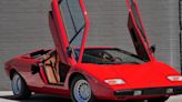 Sir Rod Stewart's treasured Lamborghini Countach is up for grabs