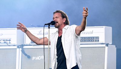 Eddie Vedder Slams Harrison Butker During Pearl Jam Concert: Watch