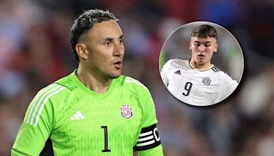 El mensaje de Keylor Navas a Manfred Ugalde y el resto de juveniles de Costa Rica