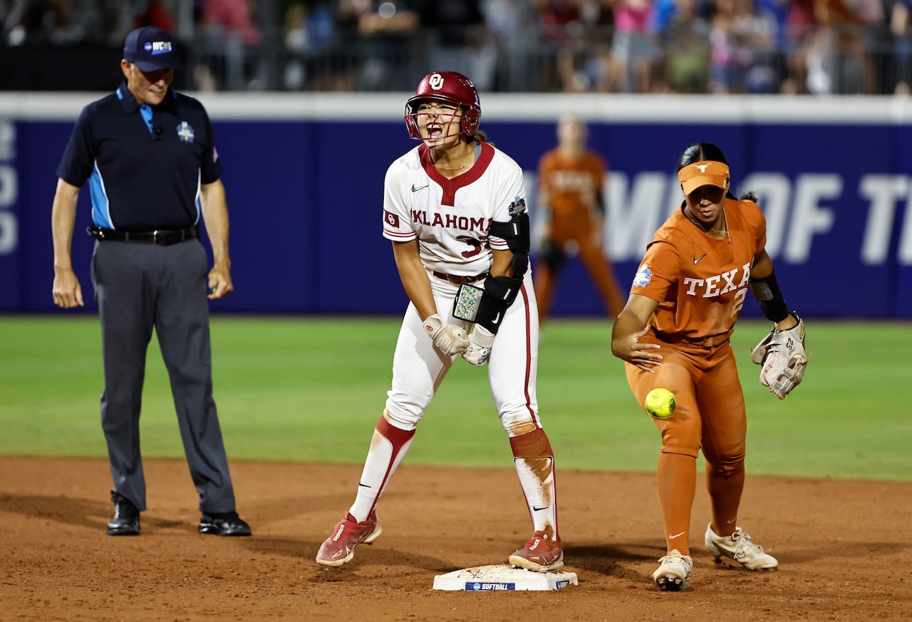 Texas vs. Oklahoma Game 2 FREE LIVE STREAM (6/6/24): How to watch 2024 NCAA Women’s College World Series final online | Time, TV, channel