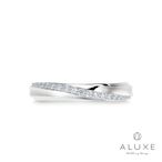 ALUXE 亞立詩 Nature系列 月光海 18K 結婚對戒 女戒 RG0573