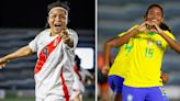 Perú vs Brasil Sub 20 EN VIVO HOY: juegan por el Sudamericano femenino 2024