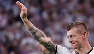 Toni Kroos y la emotiva despedida que recibió en el Estadio Santiago Bernabéu