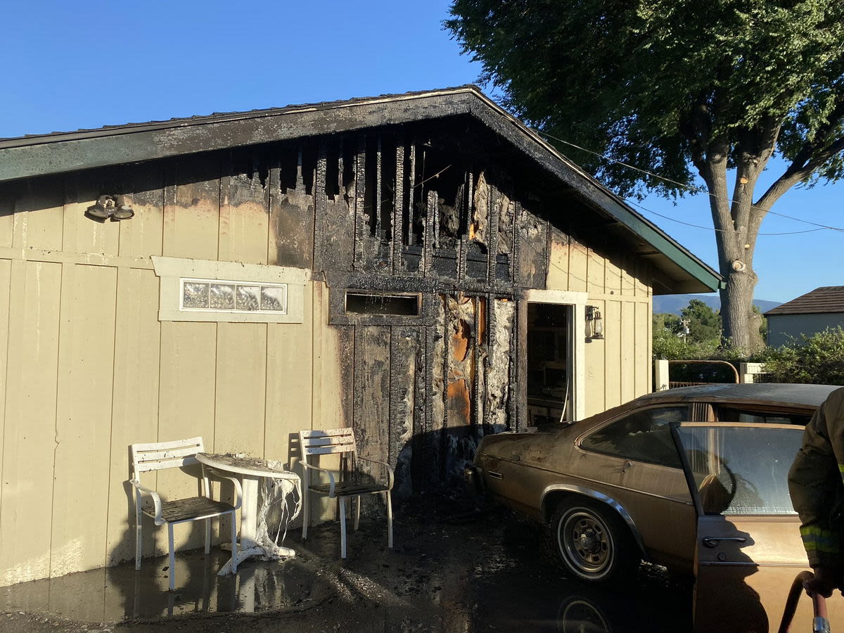 Fire crews put out structure fire in Santa Ynez