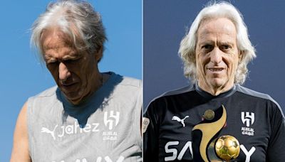 Visual renovado: Jorge Jesus, técnico do Al-Hilal, abandona os 'mullets' e surge de cabelos curtos