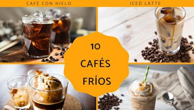 10 cafés fríos: recetas fáciles y refrescantes para este verano