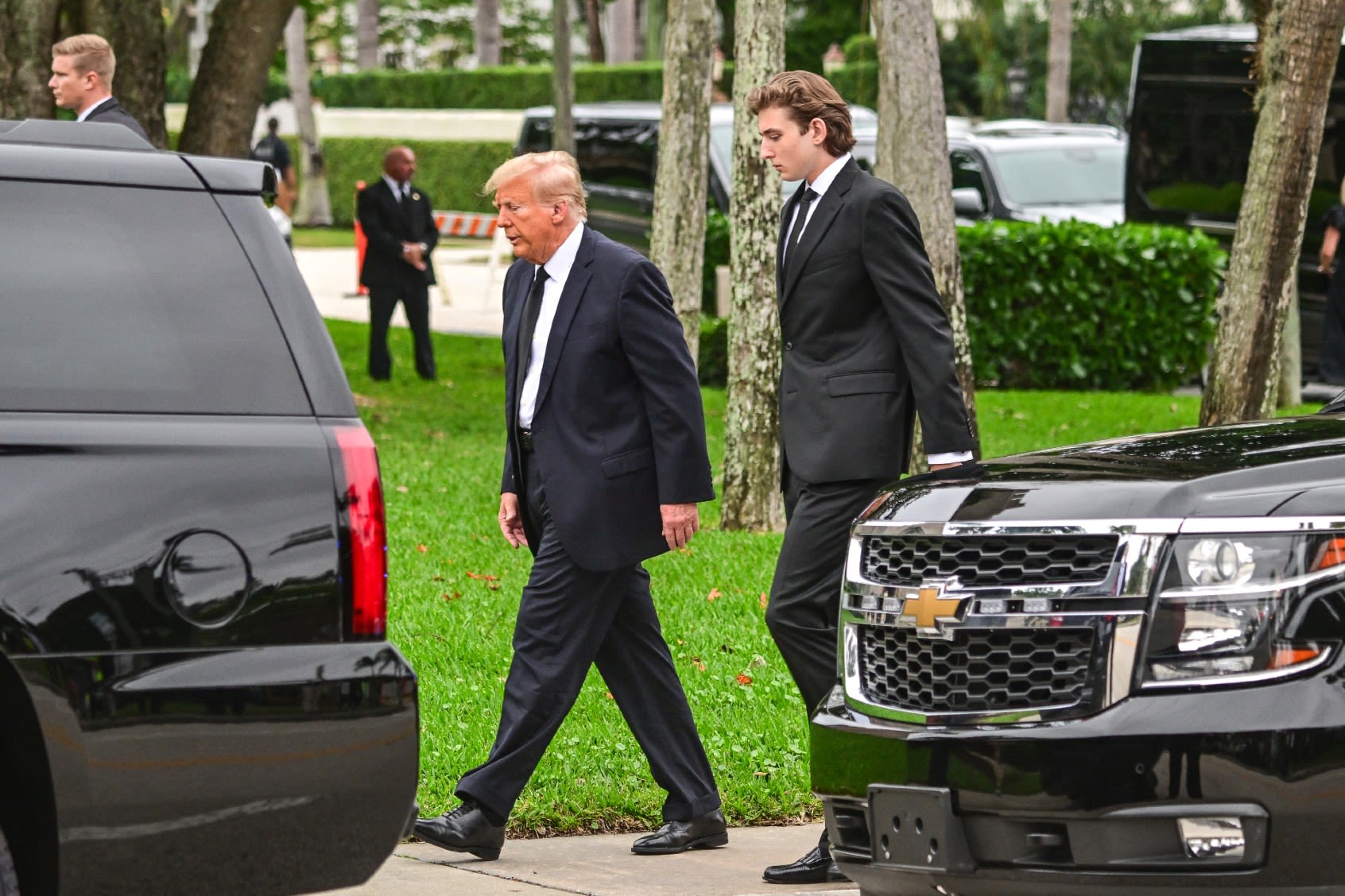 "He's a very special guy": Barron Trump makes campaign debut at Florida rally