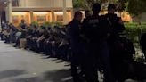 快訊/憂心淪「大陽花2.0」！年輕群眾聚集立院外抗議 北市特勤戒備畫面曝光