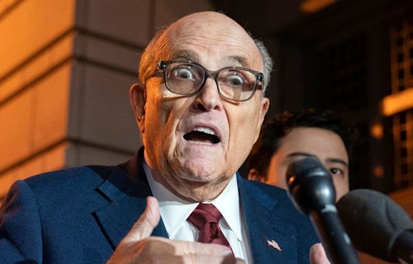 Rudy Giuliani interrupts his own bankruptcy hearing, yelling it's 'defamatory' to accuse him of bankruptcy fraud