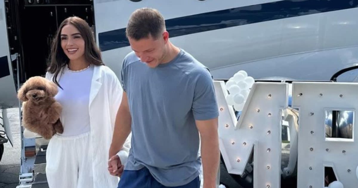 Olivia Culpo and Christian McCaffrey tie the knot in Rhode Island ceremony