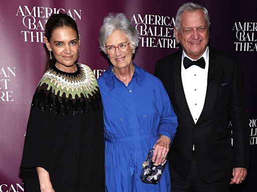 Katie Holmes Has a Glam Night Out with Her Parents at N.Y.C. Gala: See Her Look!