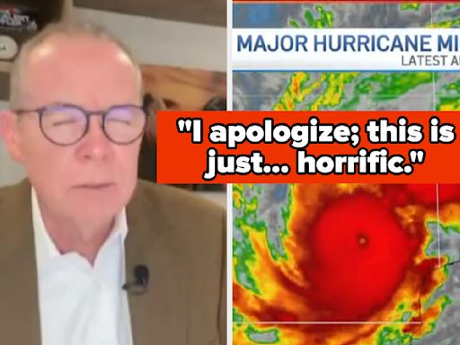 This Meteorologist Teared Up On Air While Warning People About Hurricane Milton, And It's Heartbreaking