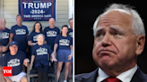 Tim Walz’s distant cousins rock ‘Nebraska Walz’s for Trump’ shirts, stirring family drama - Here’s what is going down - Times of India