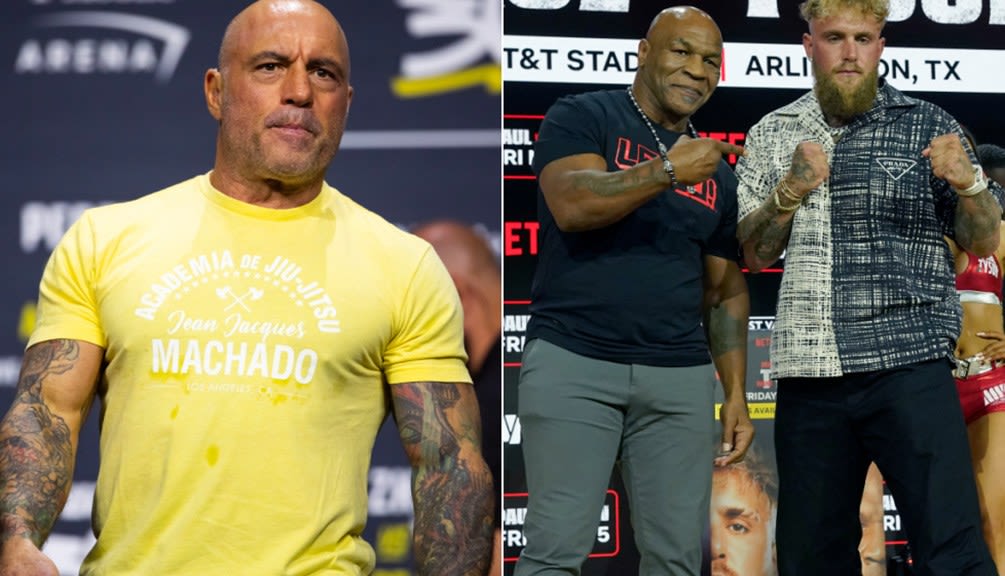 Joe Rogan wishes Mike Tyson wouldn't fight Jake Paul but says 'I fully support his desire to do it'