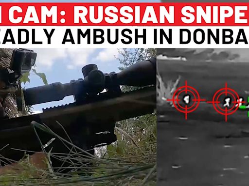Putin’s Deadly Snipers In Action In Donbass; Ukrainian Gunner Eliminated In Daring Strike | Watch