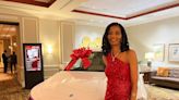 She's Richmond County's Teacher of the Year. And now, she's the driver of a Mercedes SUV