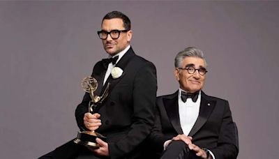 68% of Emmys viewers give Eugene and Dan Levy an ‘A’ as hosts [POLL RESULTS]