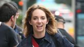 Maya Hawke Does Dad Date in NYC in Double Denim & Black Boots