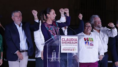 Claudia Sheinbaum rompe el techo de cristal en México tras una elección sin sorpresas