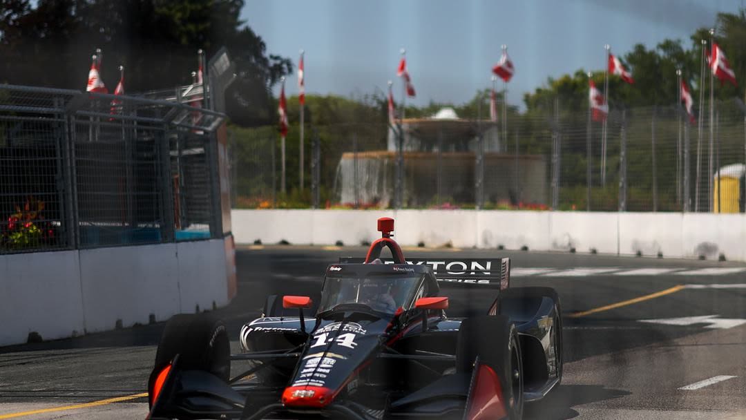 Video: Massive IndyCar Crash Sends Ferrucci, Car Parts Flying in Toronto