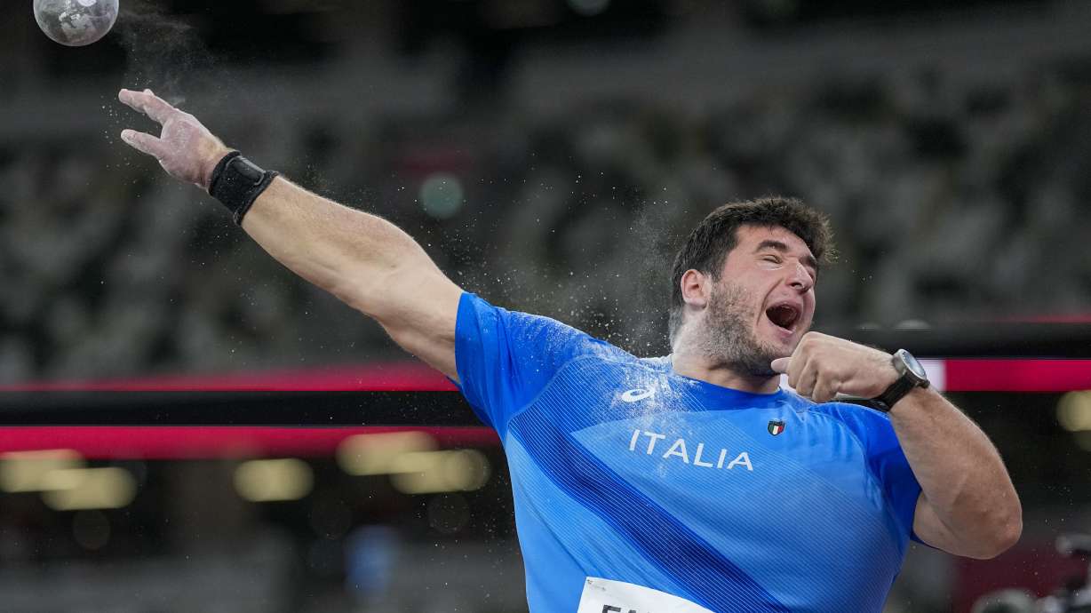 No pizza and not much pasta. Italian shot putter Leonardo Fabbri's recipe for Olympic success