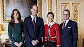 La princesa de Gales apuesta por un vestido con anécdota para su encuentro con Victoria de Suecia