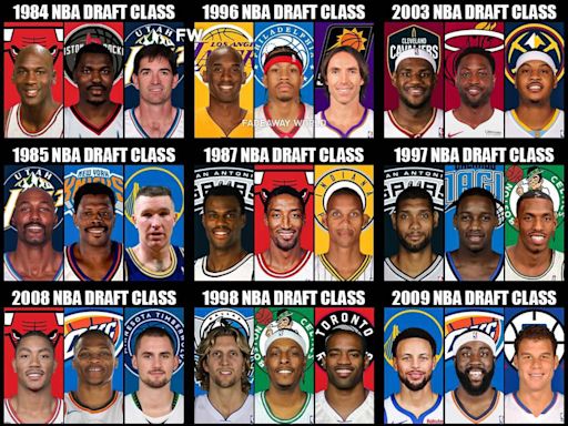 Ranking The Greatest Draft Class' Big 3 Of All Time