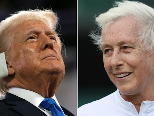 Tennis legend Martina Navratilova calls Donald Trump's ear bandage 'PR stunt' after assassination attempt