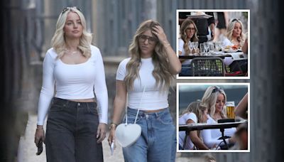 England Wags take stroll through Cologne ahead of huge Slovenia clash