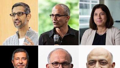 Top Indian-origin CEOs in the US, leading titans from Microsoft, Alphabet, IBM, Adobe and Vertex