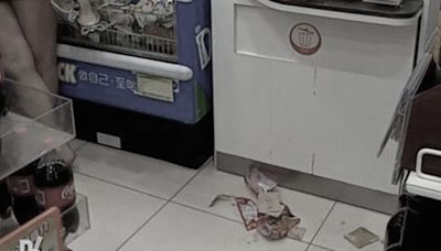 Drunken woman causes chaos at 7-11 store by eating unpaid noodles and creating mess