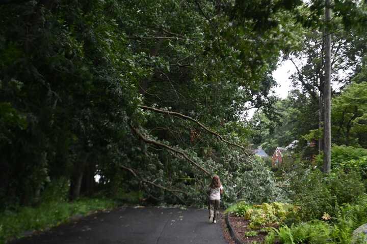 Debby weakening as storm passes through Connecticut, though 7,000 still without power