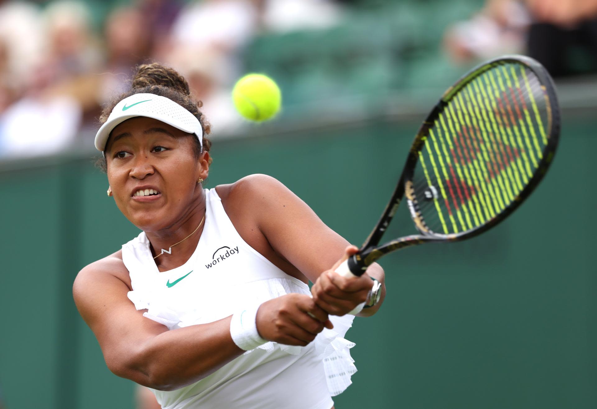 Wimbledon: Naomi Osaka avoids shock loss after coming up big in dramatic finish