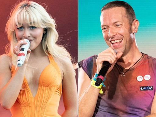 Sabrina Carpenter and Coldplay Team Up for Surprise Performance of 'Magic' at BBC Big Weekend