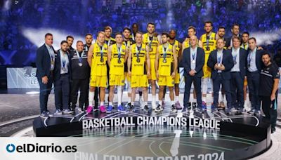 El Lenovo Tenerife, subcampeón de la BCL