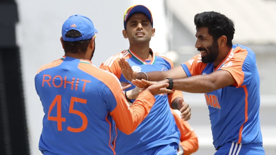 Recent Match Report - Afghanistan vs India, ICC Men's T20 World Cup 2024, 43rd Match, Super Eights, Group 1 | ESPN.com