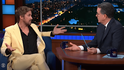 Ryan Gosling Aces ‘Colbert Questionert’ With ‘Best Sandwich’ Answer No One Saw Coming