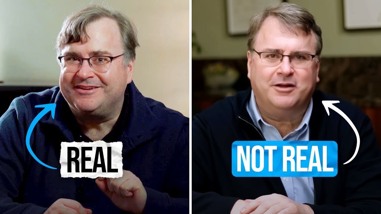 In mind-bending chat with deepfake digital twin, Reid Hoffman discusses Microsoft’s big AI hire